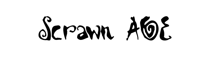 Scrawn AOE  baixar fontes gratis