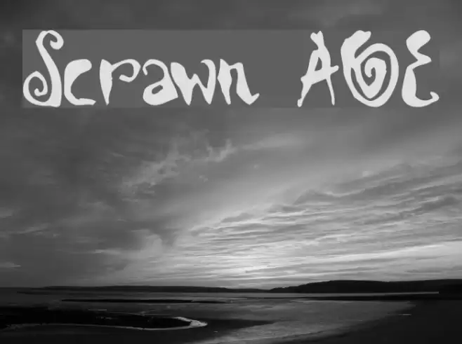 Scrawn AOE Fonte examples