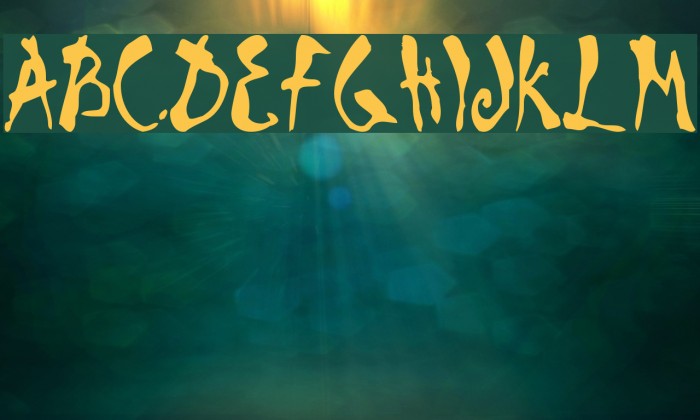 Scrawn Font examples