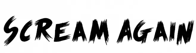 Scream Again  Descarca Fonturi Gratis