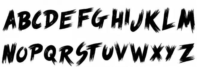 Scream Again Шрифта ВЕРХНИЙ