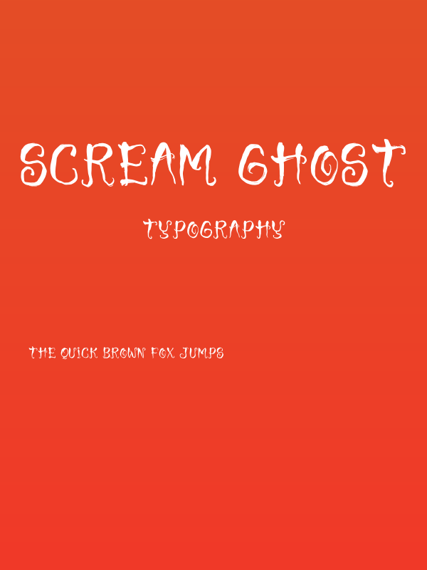Scream Ghost Poster