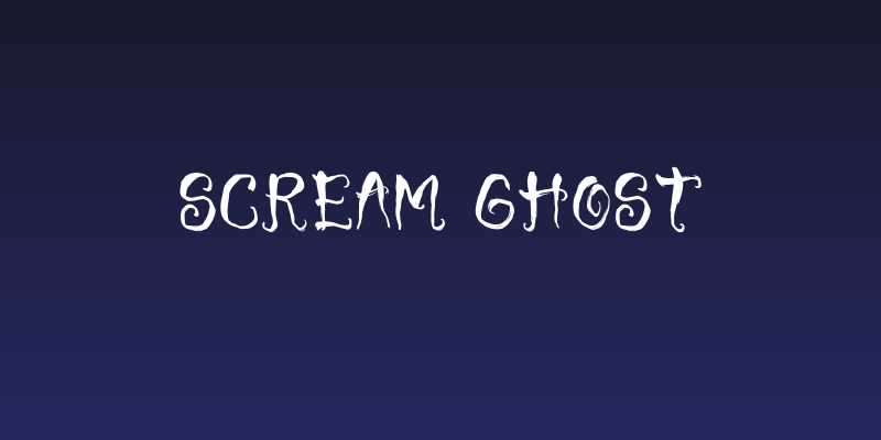 Scream Ghost Social Header