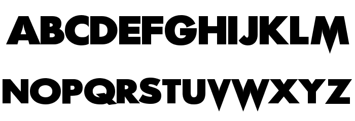 Scream Real Font LOWERCASE
