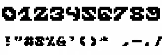 Scream When You're Ready To Die Regular Font OTHER CHARS