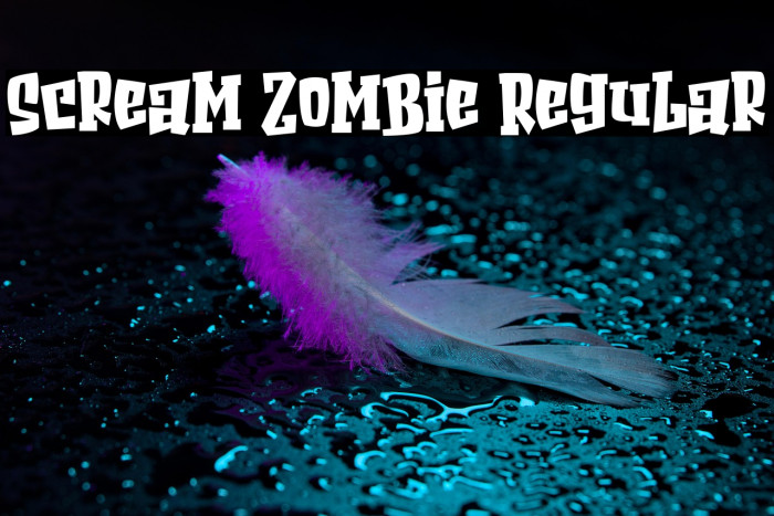 Scream Zombie Regular Example 1
