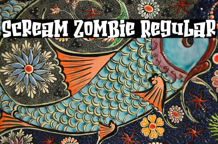 Scream Zombie Regular Example 3