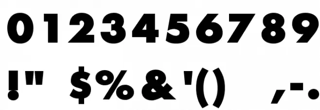 Scream alternative Font OTHER CHARS