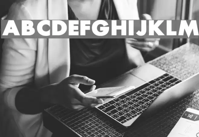 Scream alternative Font examples