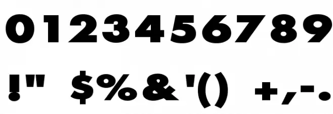 Scream Font OTHER CHARS