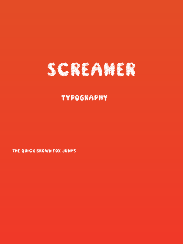 Screamer Poster