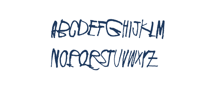 Screaming Red 2 Lowercase