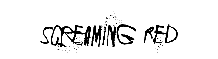 Screaming Red  font caratteri gratis