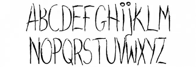Screamyhand Schriftart Groß