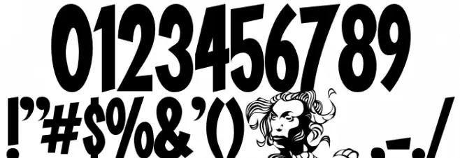 Screebie Font OTHER CHARS