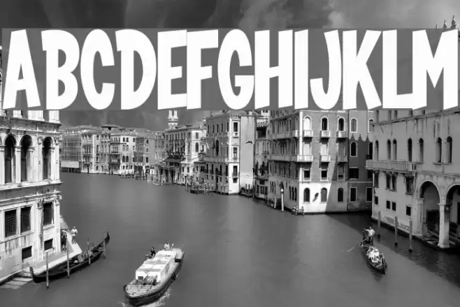 Screebie Font examples