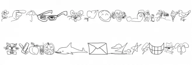 Screen Scrawls JL 字体 小写