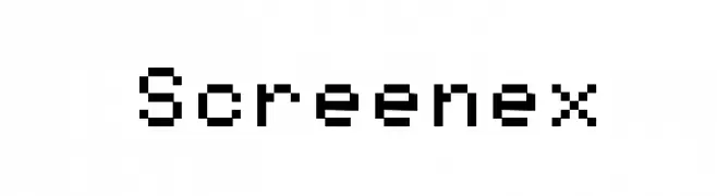 Screenex  Free Fonts Download
