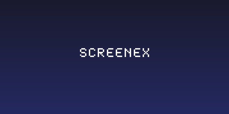 Screenex Social Header