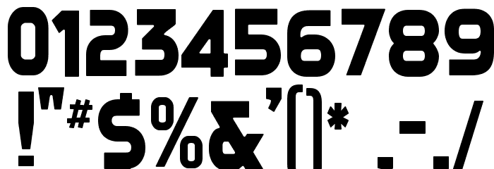 Screengem-Regular Font OTHER CHARS