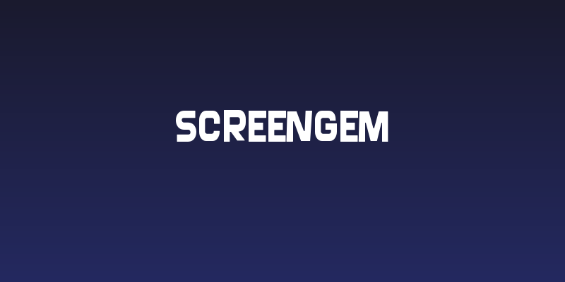 Screengem Social Header