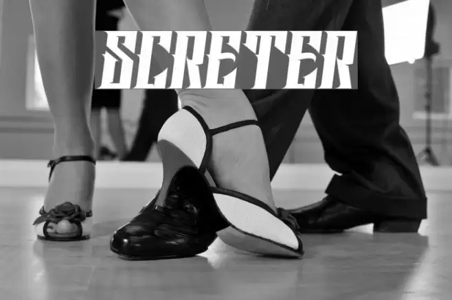 Screter Font examples