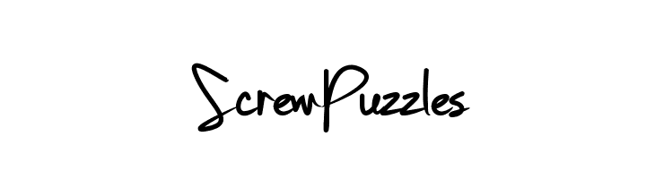 ScrewPuzzles  免费字体下载