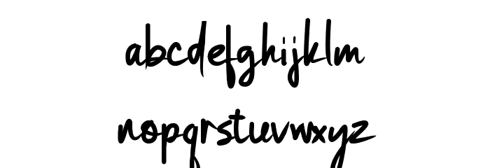 ScrewPuzzles Font LOWERCASE