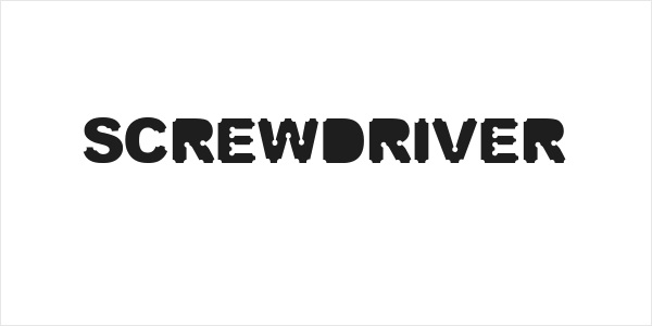 Screwdriver Logo