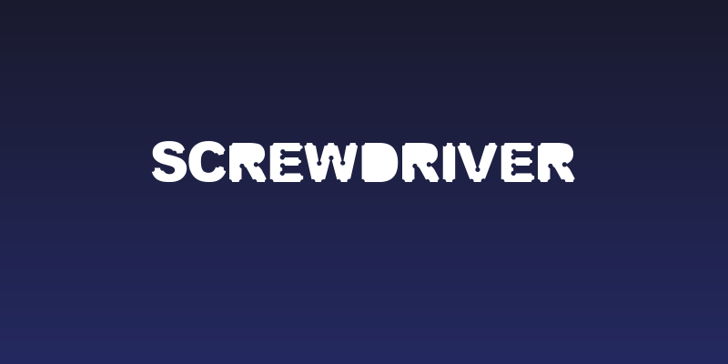 Screwdriver Social Header
