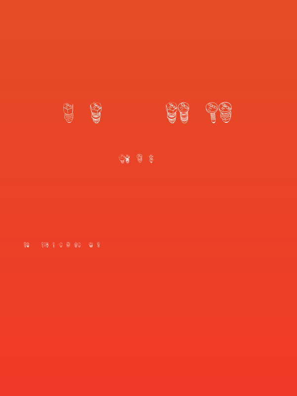 Screws Regular Poster