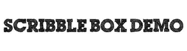 Scribble Box DEMO  Free Fonts Download