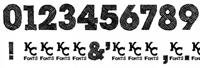 Scribble Box DEMO Font OTHER CHARS