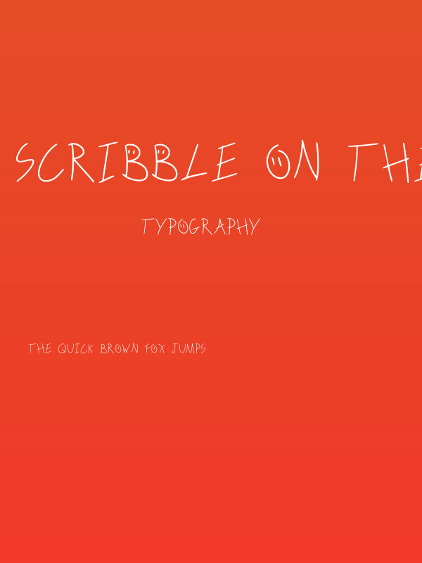 Scribble On The Bus Regular Poster