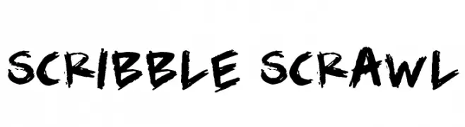 Scribble Scrawl  Frei Schriftart Herunterladen