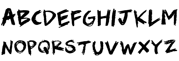 Scribble Scrawl Font LOWERCASE