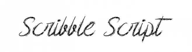 Scribble Script  नि: शुल्क फ़ॉन्ट्स डाउनलोड