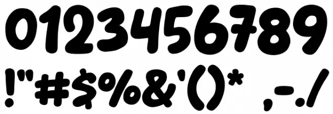 Scribble Show फ़ॉन्ट अन्य घर का काम