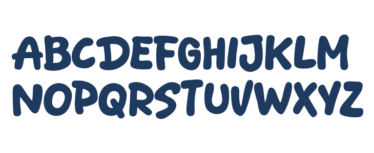 Scribble Show Uppercase