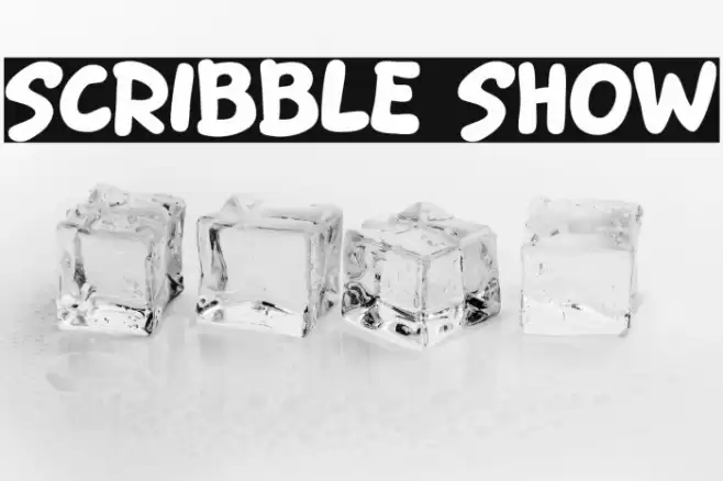 Scribble Show फ़ॉन्ट examples