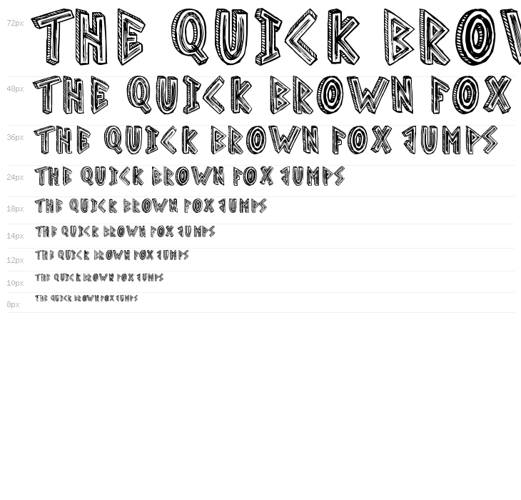 Scribble Table Waterfall