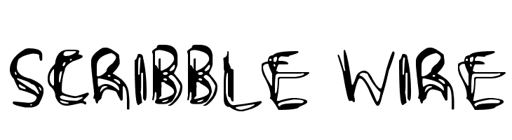 Scribble Wire  免费字体下载