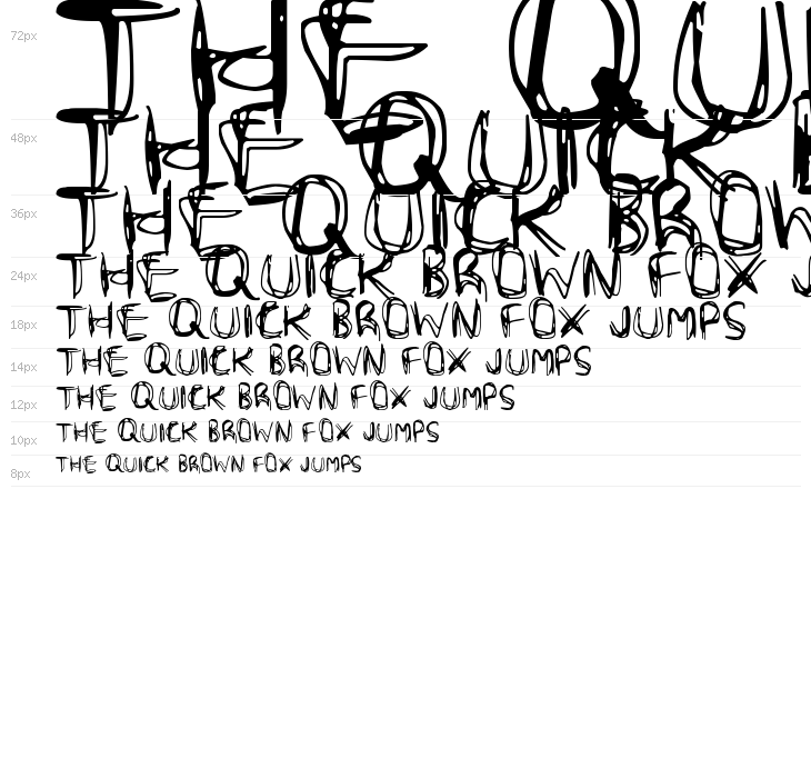 Scribble Wire Waterfall