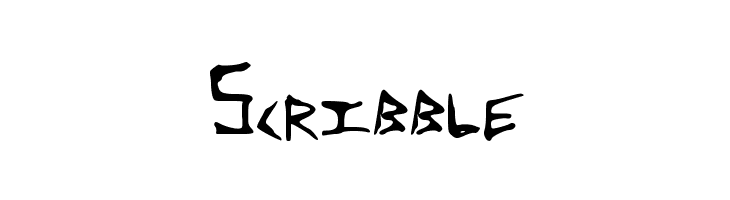 Scribble Font
