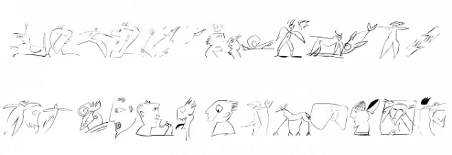 ScribbleABit Polices MAJUSCULES