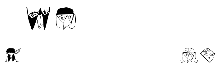 ScribbleDichFrei Font OTHER CHARS