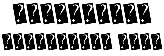 ScribbleTime Font OTHER CHARS