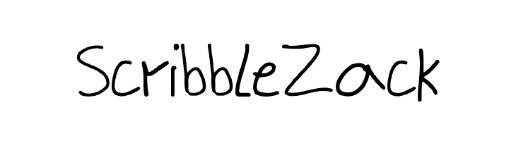 ScribbleZack Font