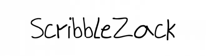 ScribbleZack  Fuentes Gratis Descargar