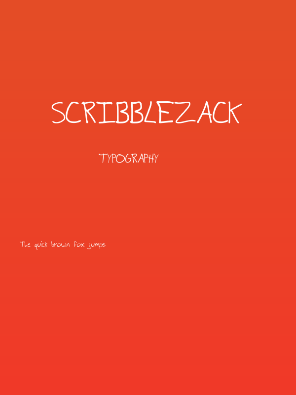 ScribbleZack Poster